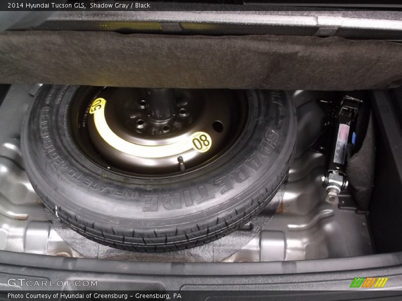Shadow Gray / Black 2014 Hyundai Tucson GLS