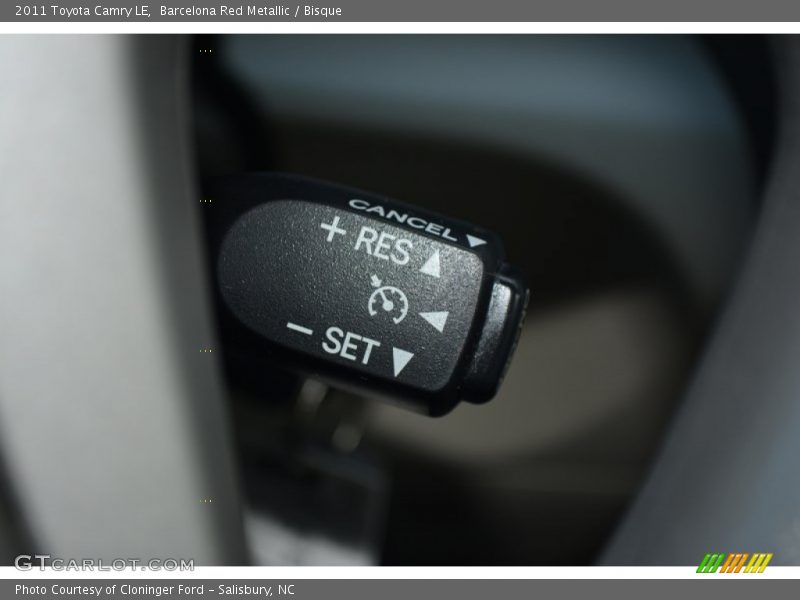 Barcelona Red Metallic / Bisque 2011 Toyota Camry LE