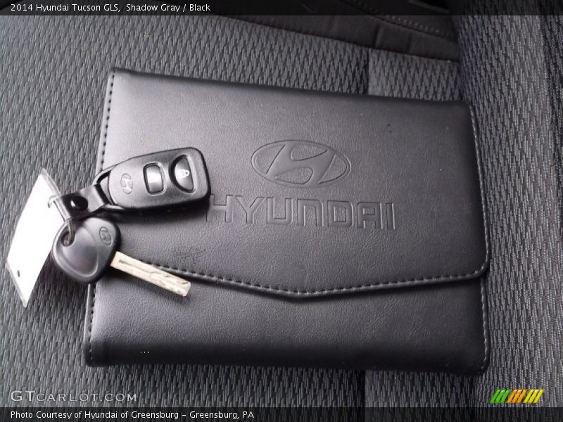 Shadow Gray / Black 2014 Hyundai Tucson GLS