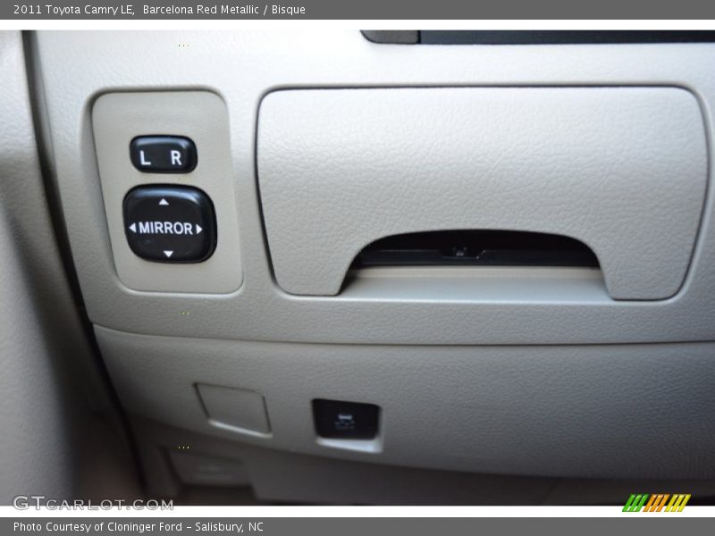Barcelona Red Metallic / Bisque 2011 Toyota Camry LE