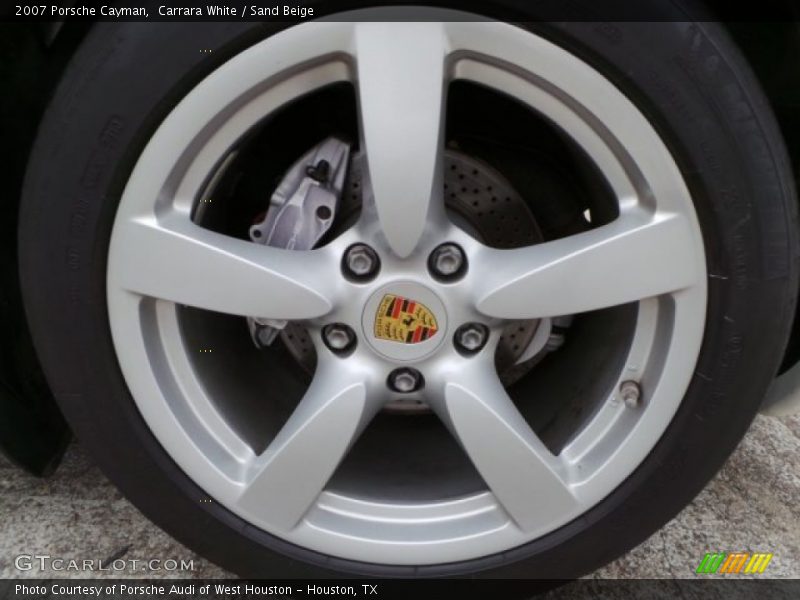 Carrara White / Sand Beige 2007 Porsche Cayman
