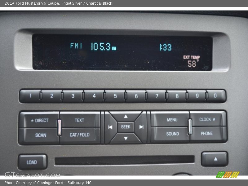 Ingot Silver / Charcoal Black 2014 Ford Mustang V6 Coupe