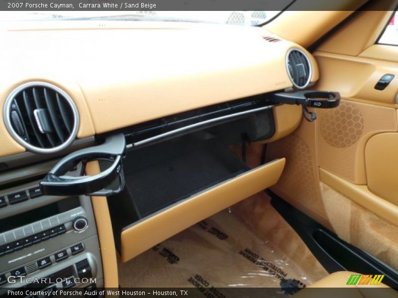 Carrara White / Sand Beige 2007 Porsche Cayman