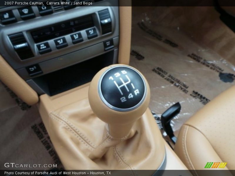 Carrara White / Sand Beige 2007 Porsche Cayman