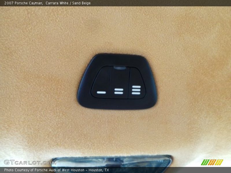 Carrara White / Sand Beige 2007 Porsche Cayman