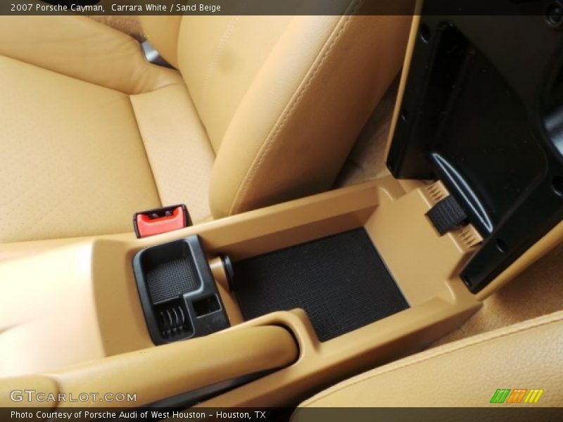 Carrara White / Sand Beige 2007 Porsche Cayman