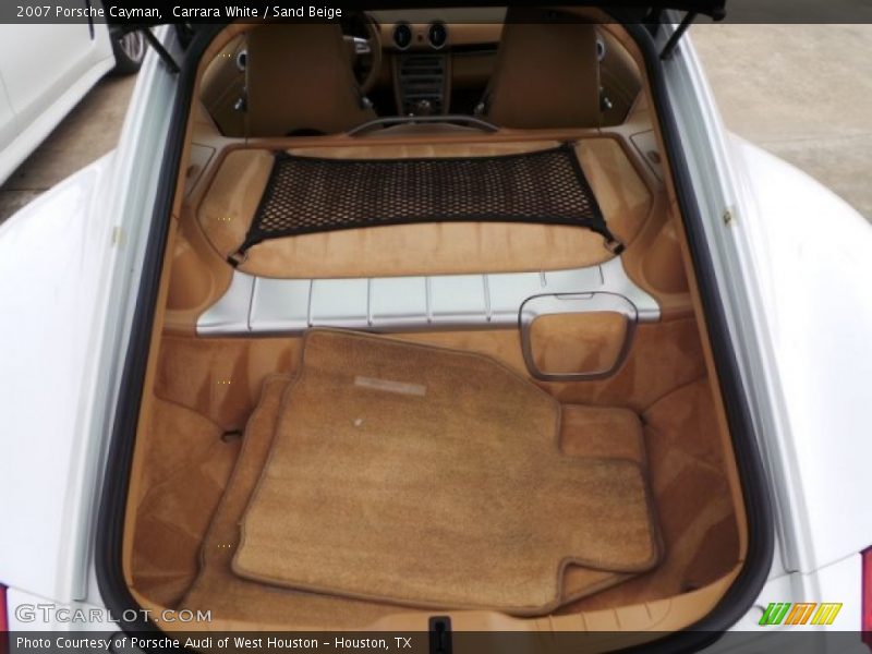 Carrara White / Sand Beige 2007 Porsche Cayman