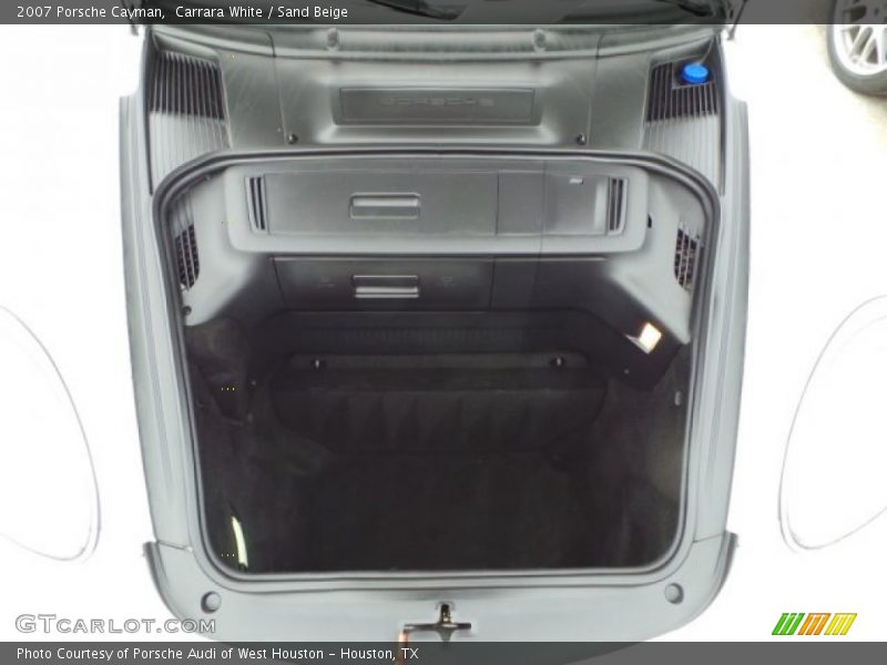 Carrara White / Sand Beige 2007 Porsche Cayman