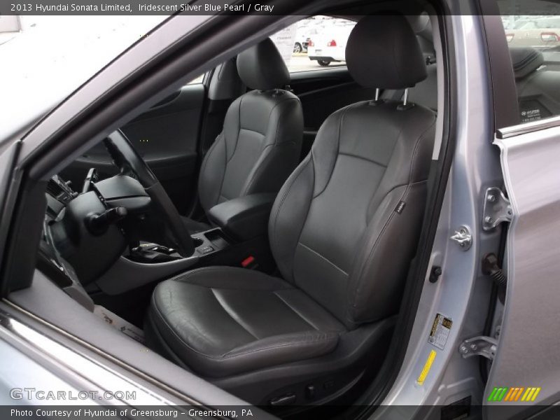 Iridescent Silver Blue Pearl / Gray 2013 Hyundai Sonata Limited