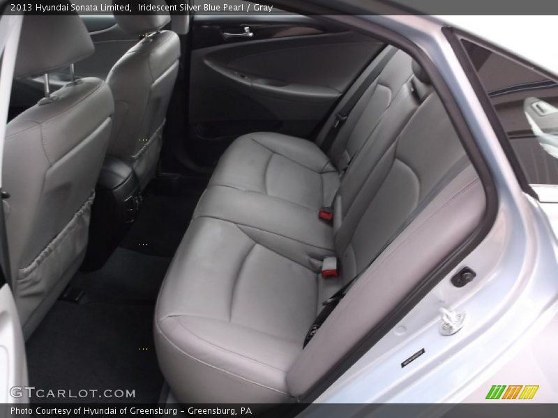 Iridescent Silver Blue Pearl / Gray 2013 Hyundai Sonata Limited