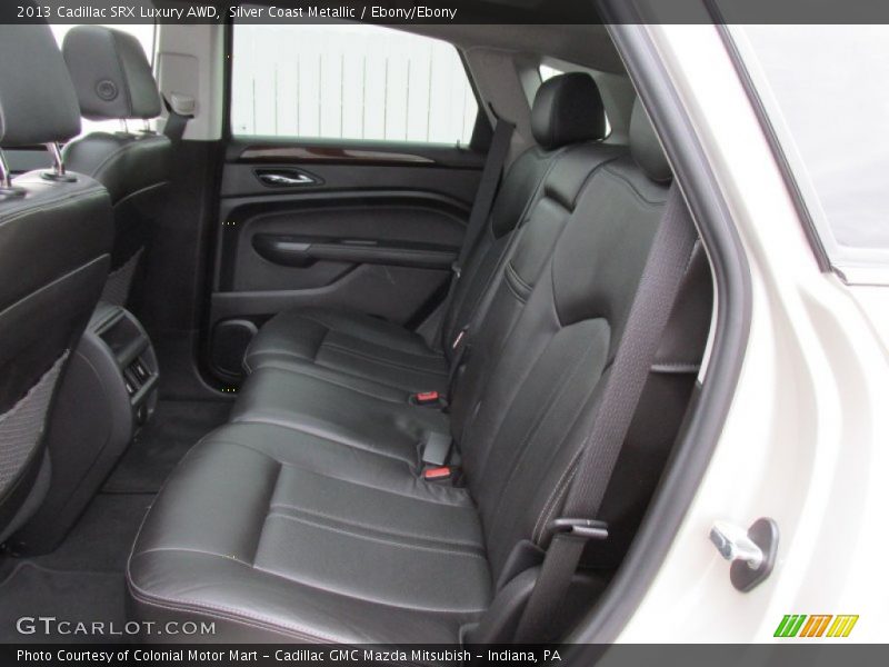 Silver Coast Metallic / Ebony/Ebony 2013 Cadillac SRX Luxury AWD