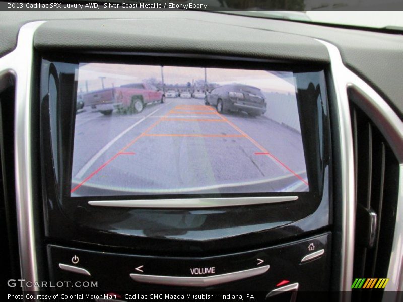 Silver Coast Metallic / Ebony/Ebony 2013 Cadillac SRX Luxury AWD