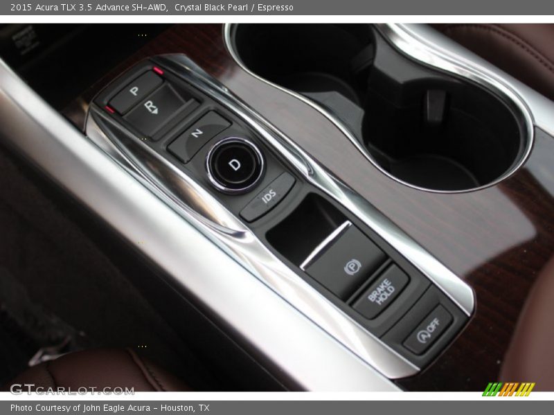 Crystal Black Pearl / Espresso 2015 Acura TLX 3.5 Advance SH-AWD