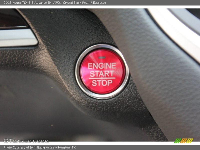 Crystal Black Pearl / Espresso 2015 Acura TLX 3.5 Advance SH-AWD