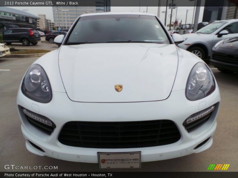 White / Black 2013 Porsche Cayenne GTS