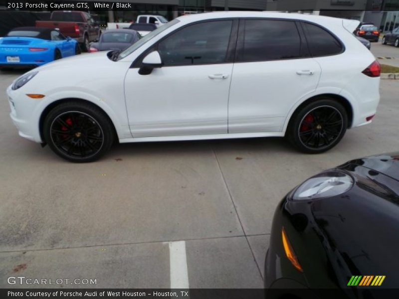 White / Black 2013 Porsche Cayenne GTS