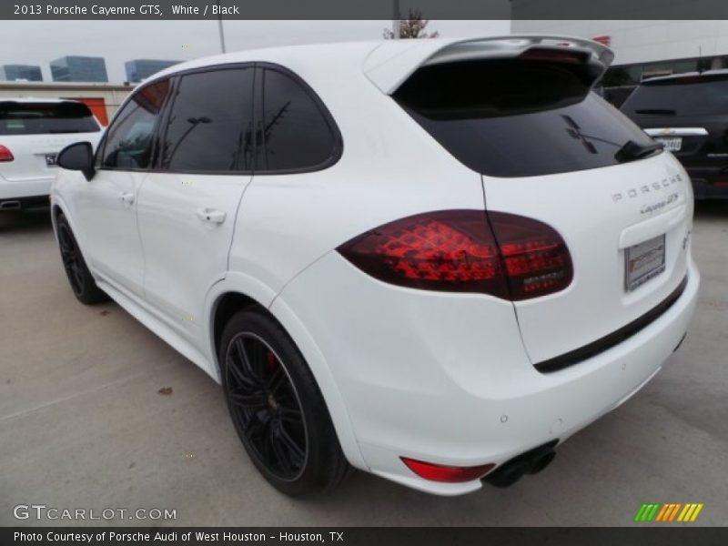 White / Black 2013 Porsche Cayenne GTS