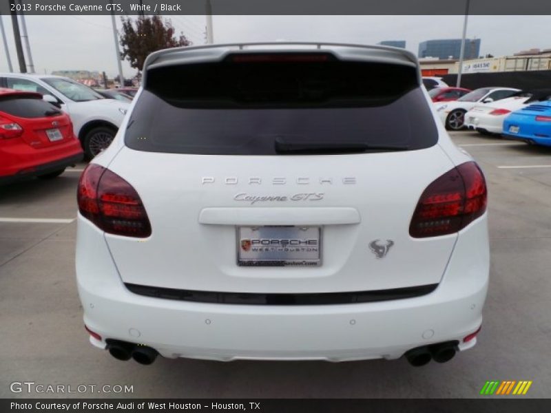 White / Black 2013 Porsche Cayenne GTS