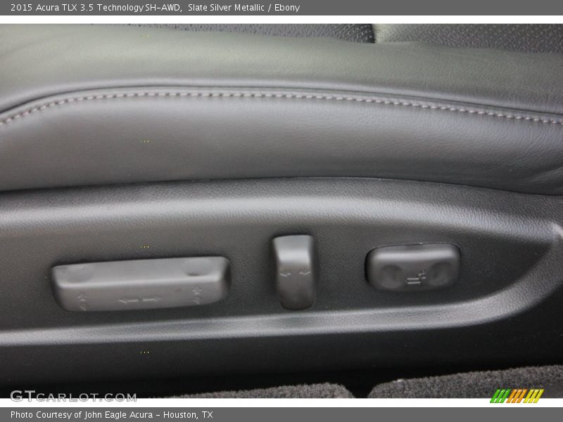Slate Silver Metallic / Ebony 2015 Acura TLX 3.5 Technology SH-AWD