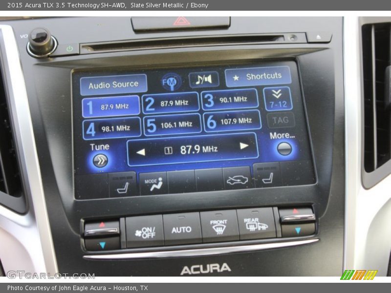 Controls of 2015 TLX 3.5 Technology SH-AWD