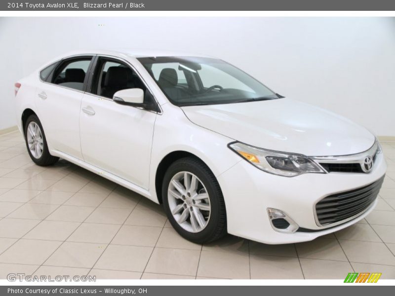 Blizzard Pearl / Black 2014 Toyota Avalon XLE