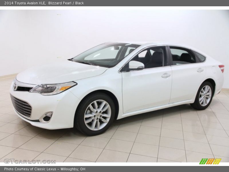 Blizzard Pearl / Black 2014 Toyota Avalon XLE