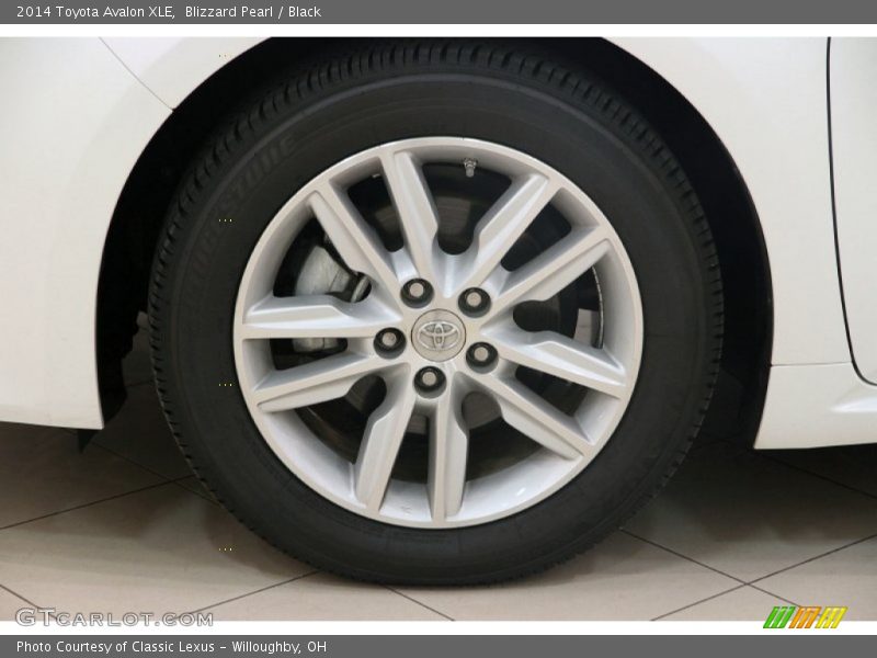 Blizzard Pearl / Black 2014 Toyota Avalon XLE