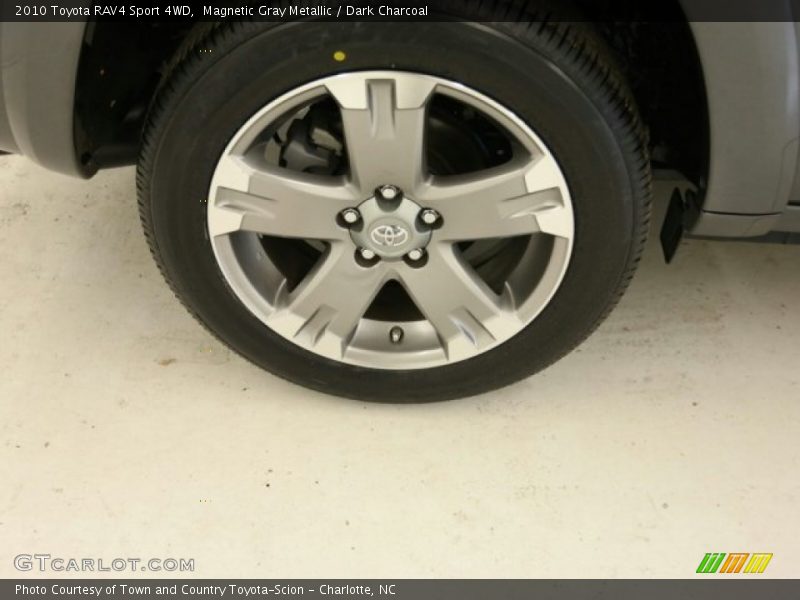 Magnetic Gray Metallic / Dark Charcoal 2010 Toyota RAV4 Sport 4WD