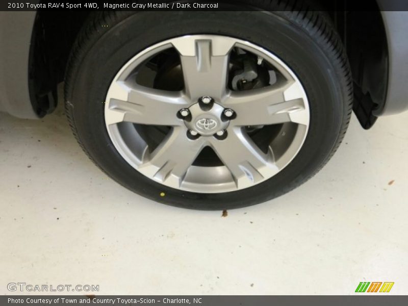 Magnetic Gray Metallic / Dark Charcoal 2010 Toyota RAV4 Sport 4WD