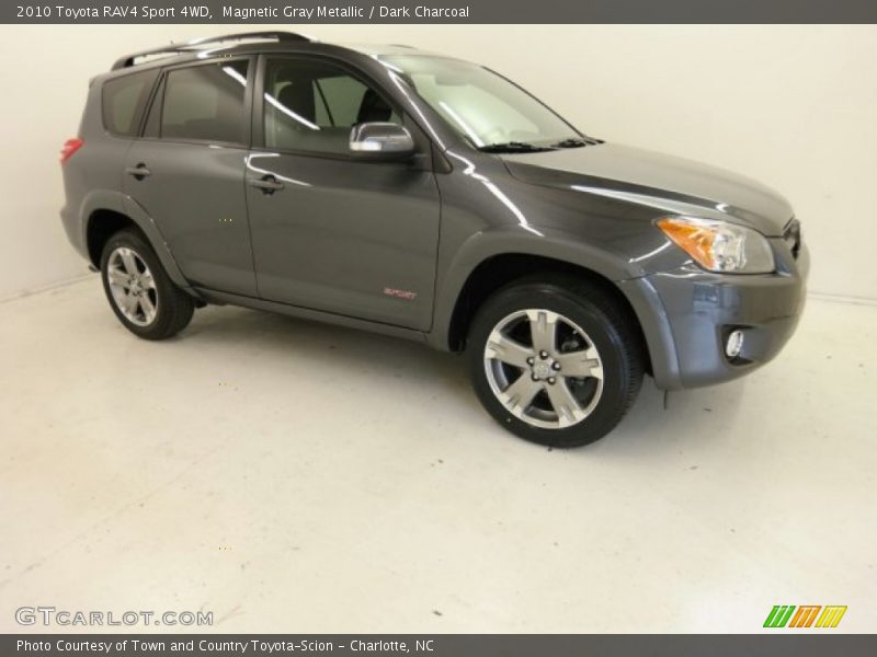 Magnetic Gray Metallic / Dark Charcoal 2010 Toyota RAV4 Sport 4WD