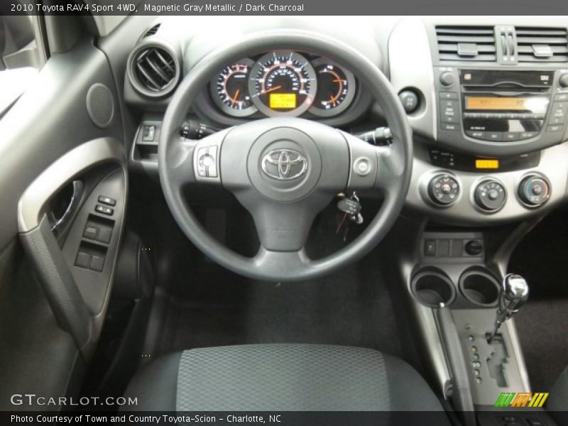 Magnetic Gray Metallic / Dark Charcoal 2010 Toyota RAV4 Sport 4WD