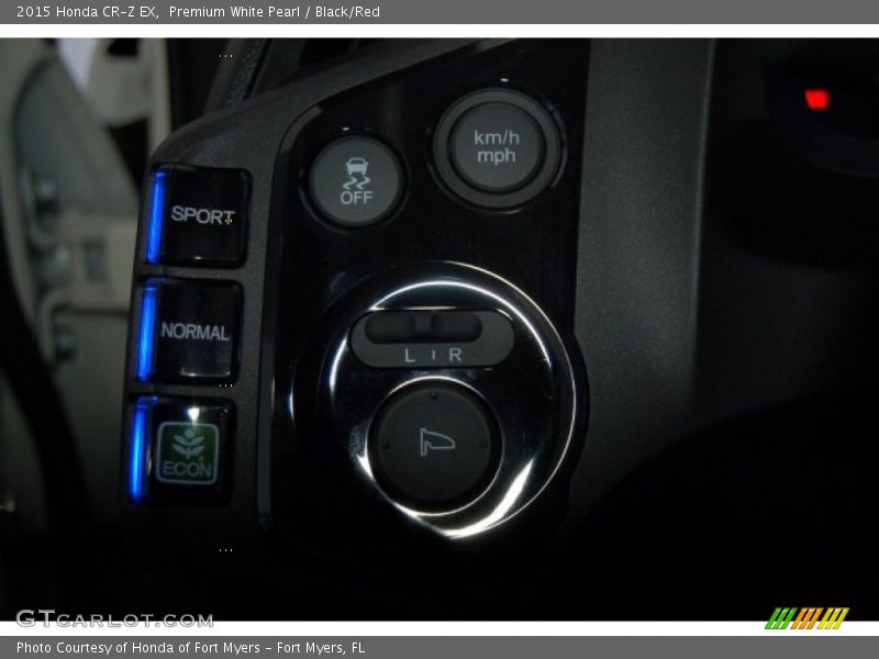 Premium White Pearl / Black/Red 2015 Honda CR-Z EX