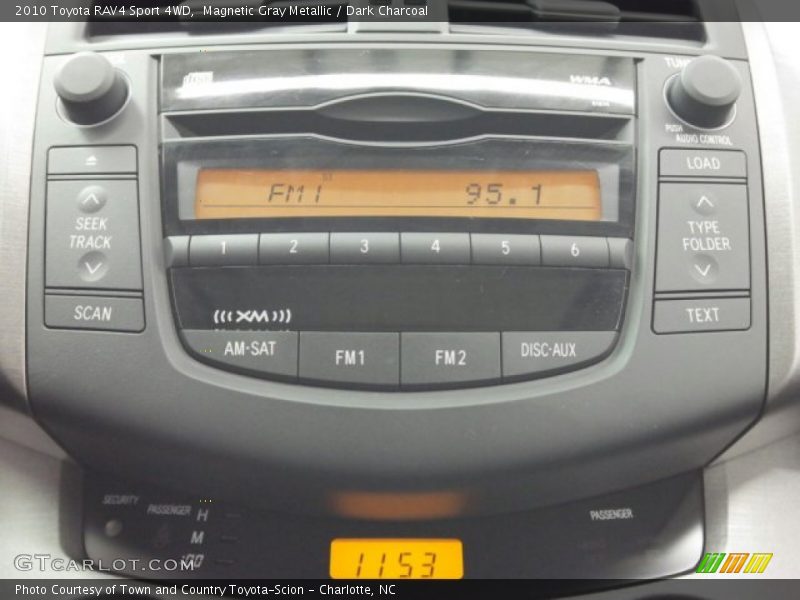 Magnetic Gray Metallic / Dark Charcoal 2010 Toyota RAV4 Sport 4WD