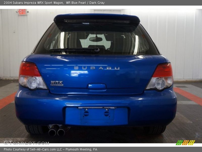 WR Blue Pearl / Dark Gray 2004 Subaru Impreza WRX Sport Wagon