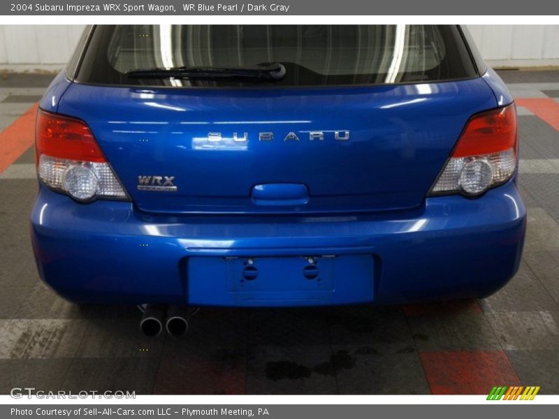 WR Blue Pearl / Dark Gray 2004 Subaru Impreza WRX Sport Wagon