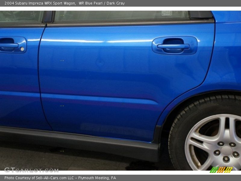 WR Blue Pearl / Dark Gray 2004 Subaru Impreza WRX Sport Wagon