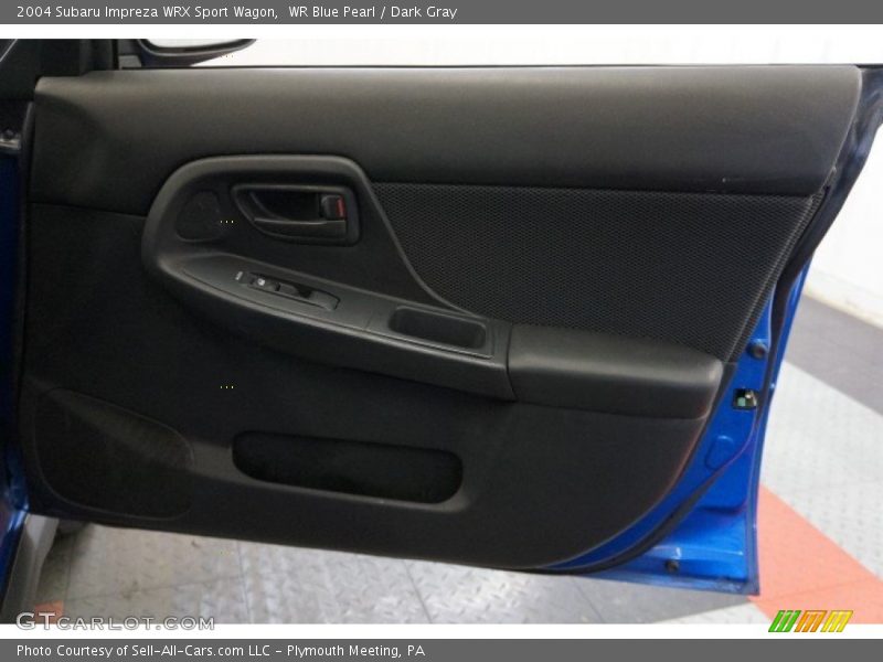 WR Blue Pearl / Dark Gray 2004 Subaru Impreza WRX Sport Wagon