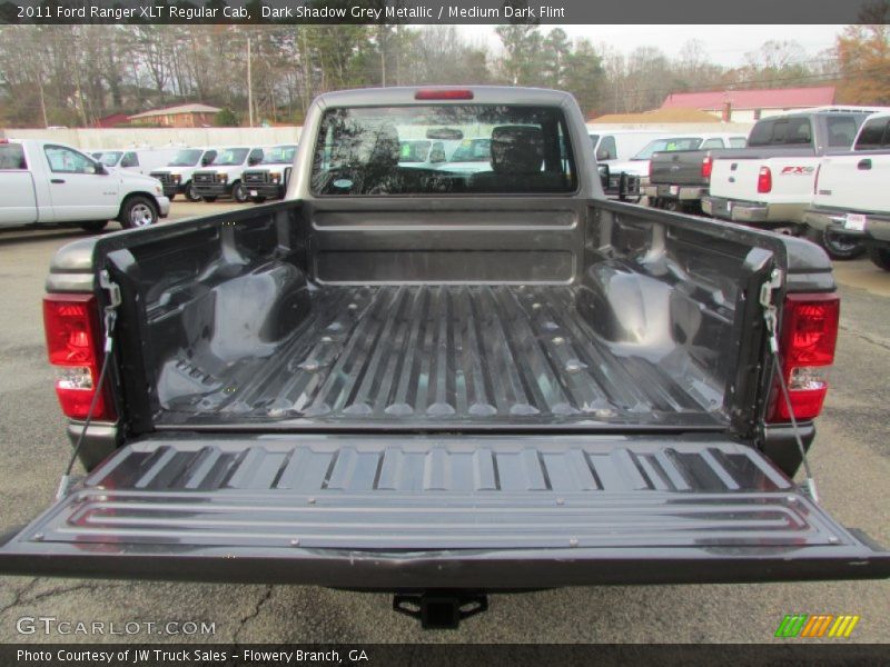 Dark Shadow Grey Metallic / Medium Dark Flint 2011 Ford Ranger XLT Regular Cab