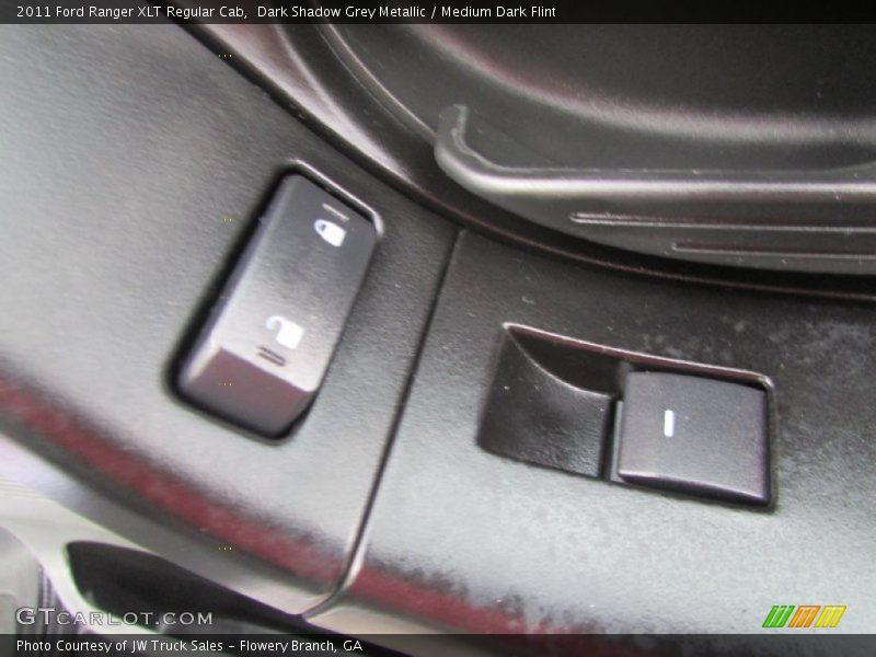 Dark Shadow Grey Metallic / Medium Dark Flint 2011 Ford Ranger XLT Regular Cab