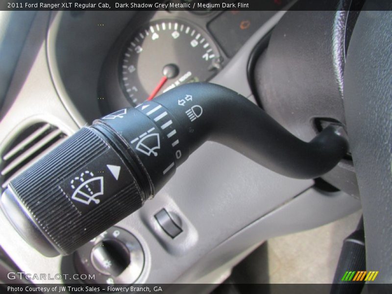Dark Shadow Grey Metallic / Medium Dark Flint 2011 Ford Ranger XLT Regular Cab