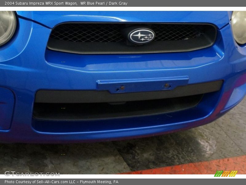 WR Blue Pearl / Dark Gray 2004 Subaru Impreza WRX Sport Wagon