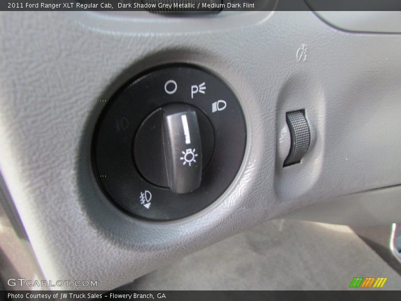 Dark Shadow Grey Metallic / Medium Dark Flint 2011 Ford Ranger XLT Regular Cab