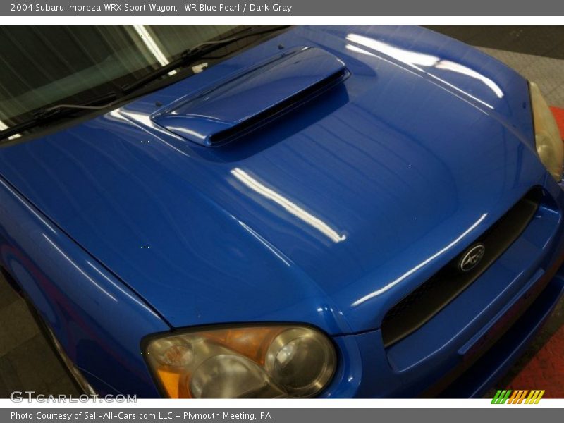 WR Blue Pearl / Dark Gray 2004 Subaru Impreza WRX Sport Wagon