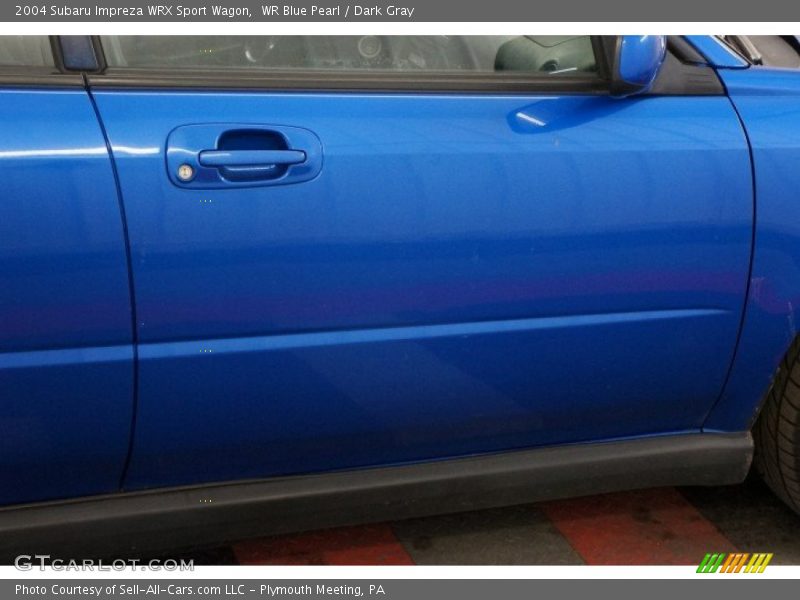 WR Blue Pearl / Dark Gray 2004 Subaru Impreza WRX Sport Wagon