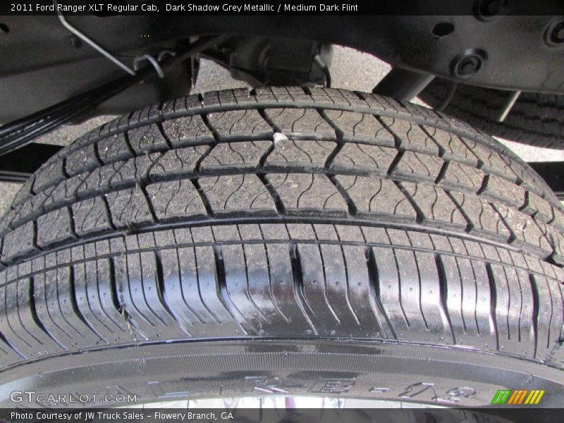 Dark Shadow Grey Metallic / Medium Dark Flint 2011 Ford Ranger XLT Regular Cab