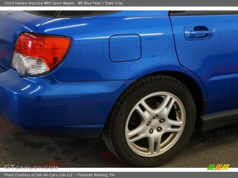 WR Blue Pearl / Dark Gray 2004 Subaru Impreza WRX Sport Wagon