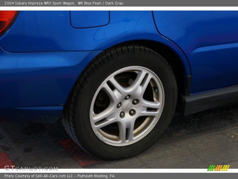 WR Blue Pearl / Dark Gray 2004 Subaru Impreza WRX Sport Wagon