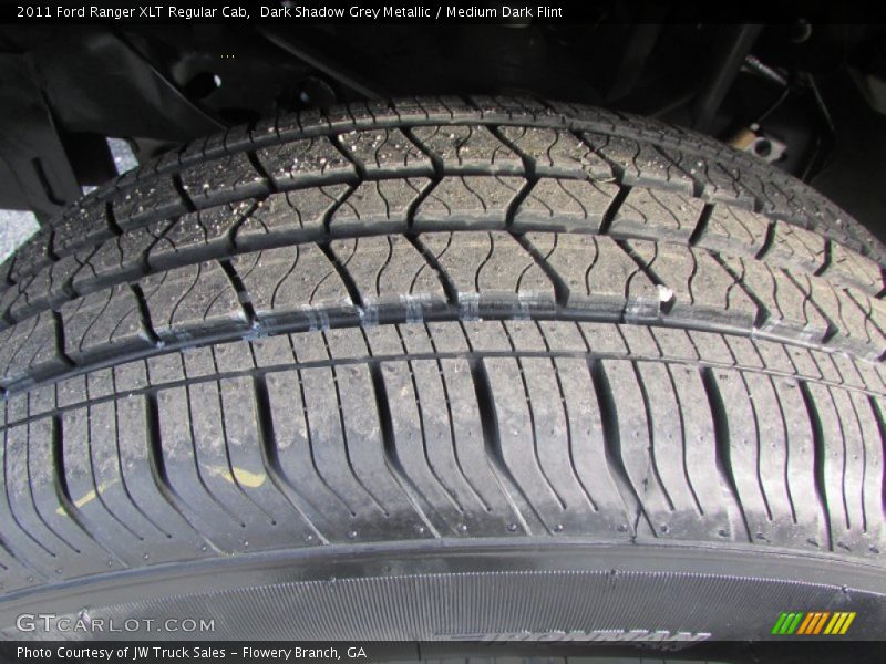 Dark Shadow Grey Metallic / Medium Dark Flint 2011 Ford Ranger XLT Regular Cab