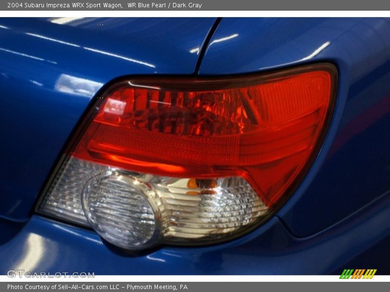 WR Blue Pearl / Dark Gray 2004 Subaru Impreza WRX Sport Wagon