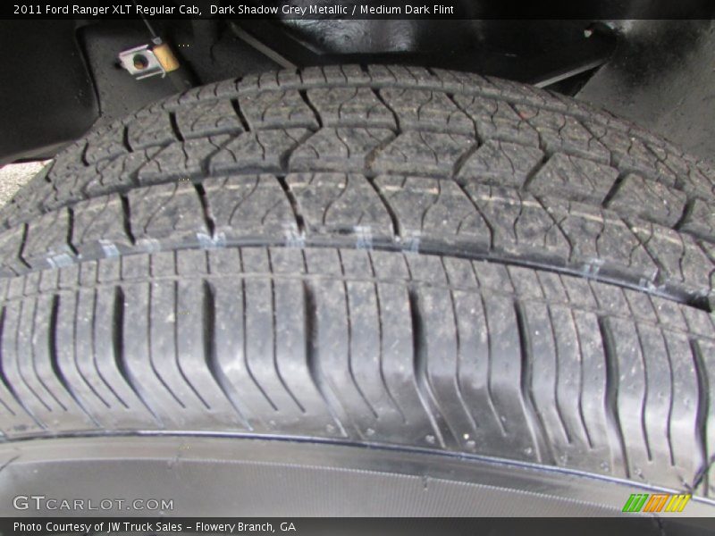 Dark Shadow Grey Metallic / Medium Dark Flint 2011 Ford Ranger XLT Regular Cab